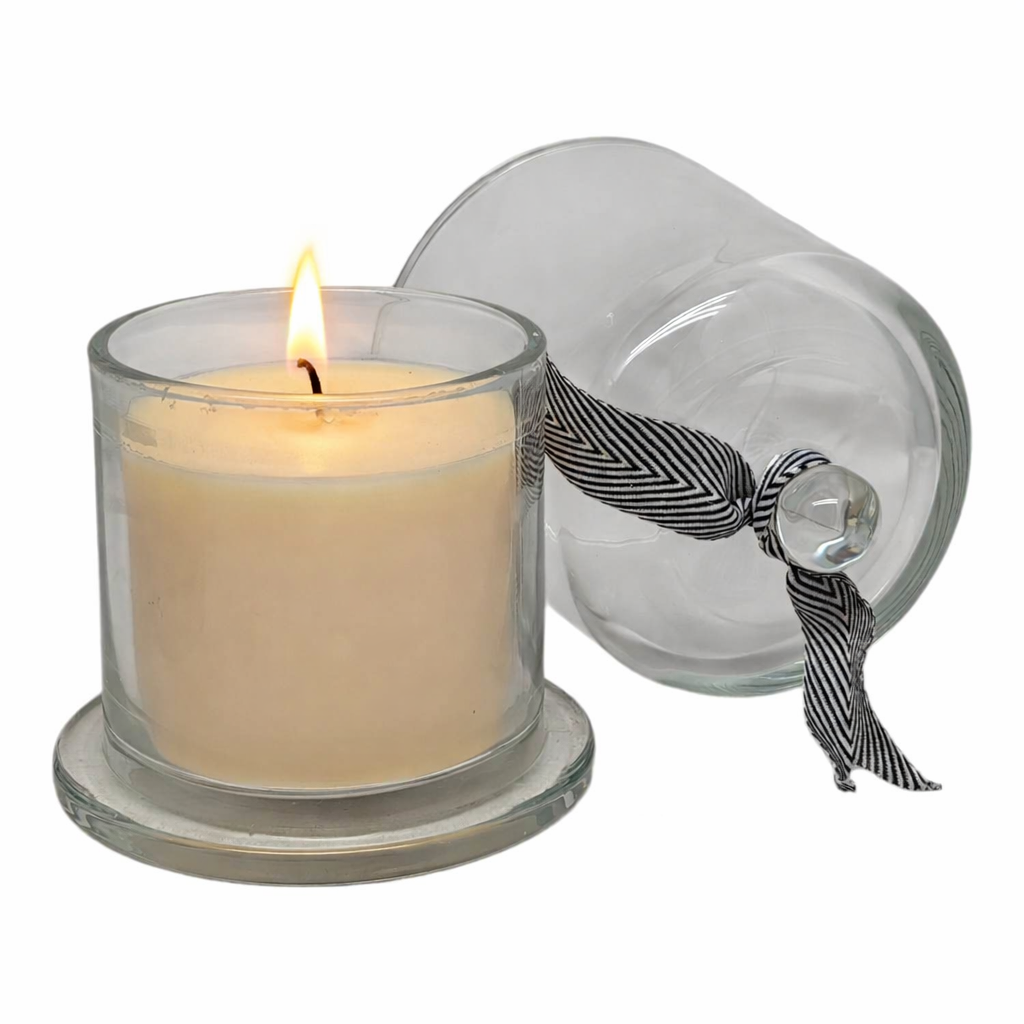 Scented Candle in a Glass Cloche - Sunkissed