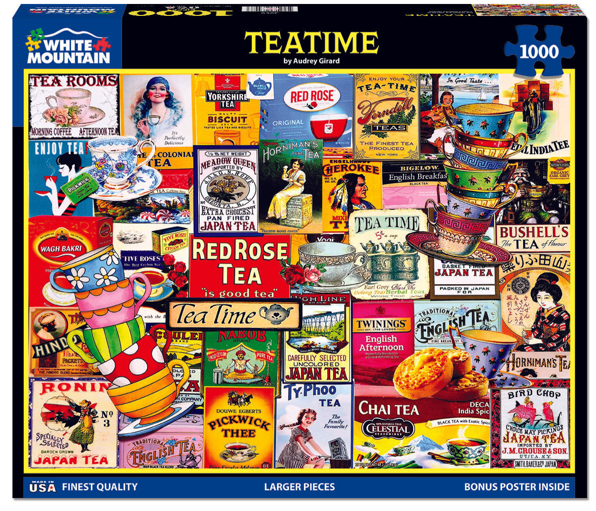 Teatime - 1000 Piece Jigsaw Puzzle