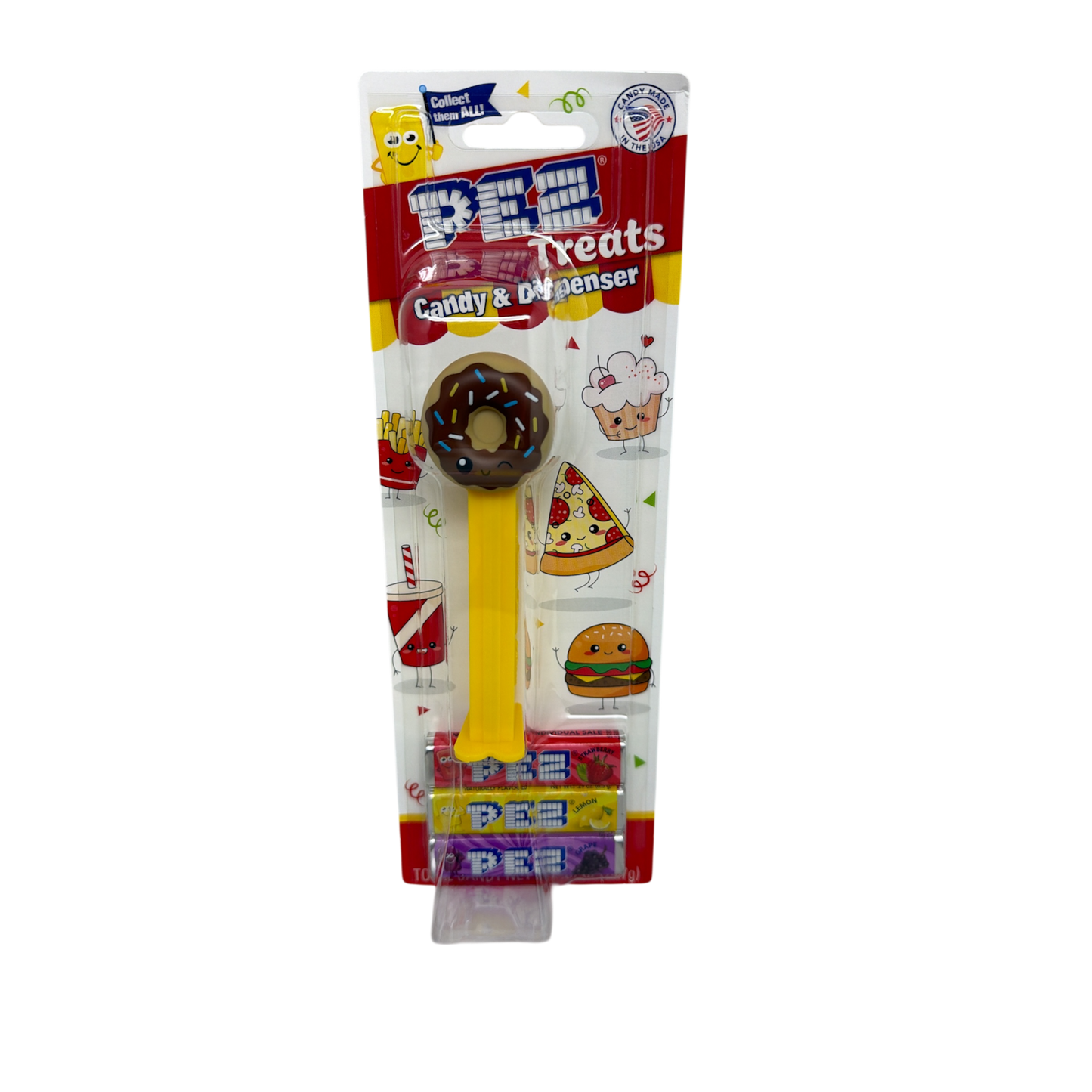 Pez Candy Dispenser - Treats - Chocolate Frosted Donut