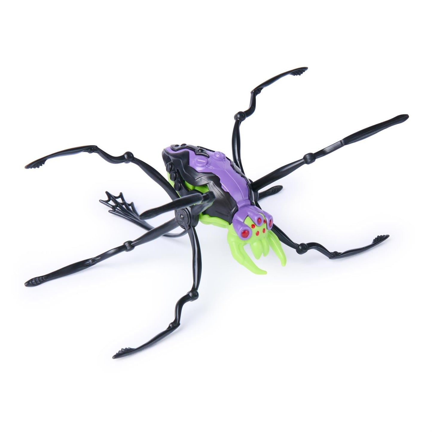 HEX BOTS Skitter Bot Spider - Green Black and Purple