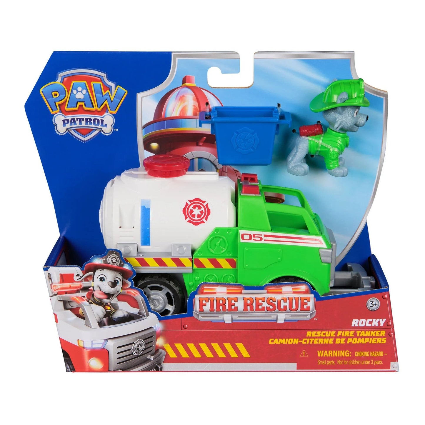 PAW Patrol Fire Rescue: Rocky Rescue Fire Tanker