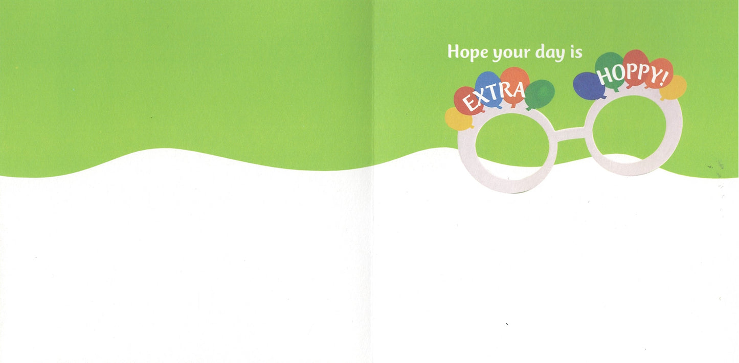 Hoppy Birthday Card - Birthday Card