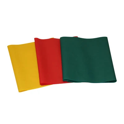 CanDo Low Powder Exercise Band Pep Pack - Easy