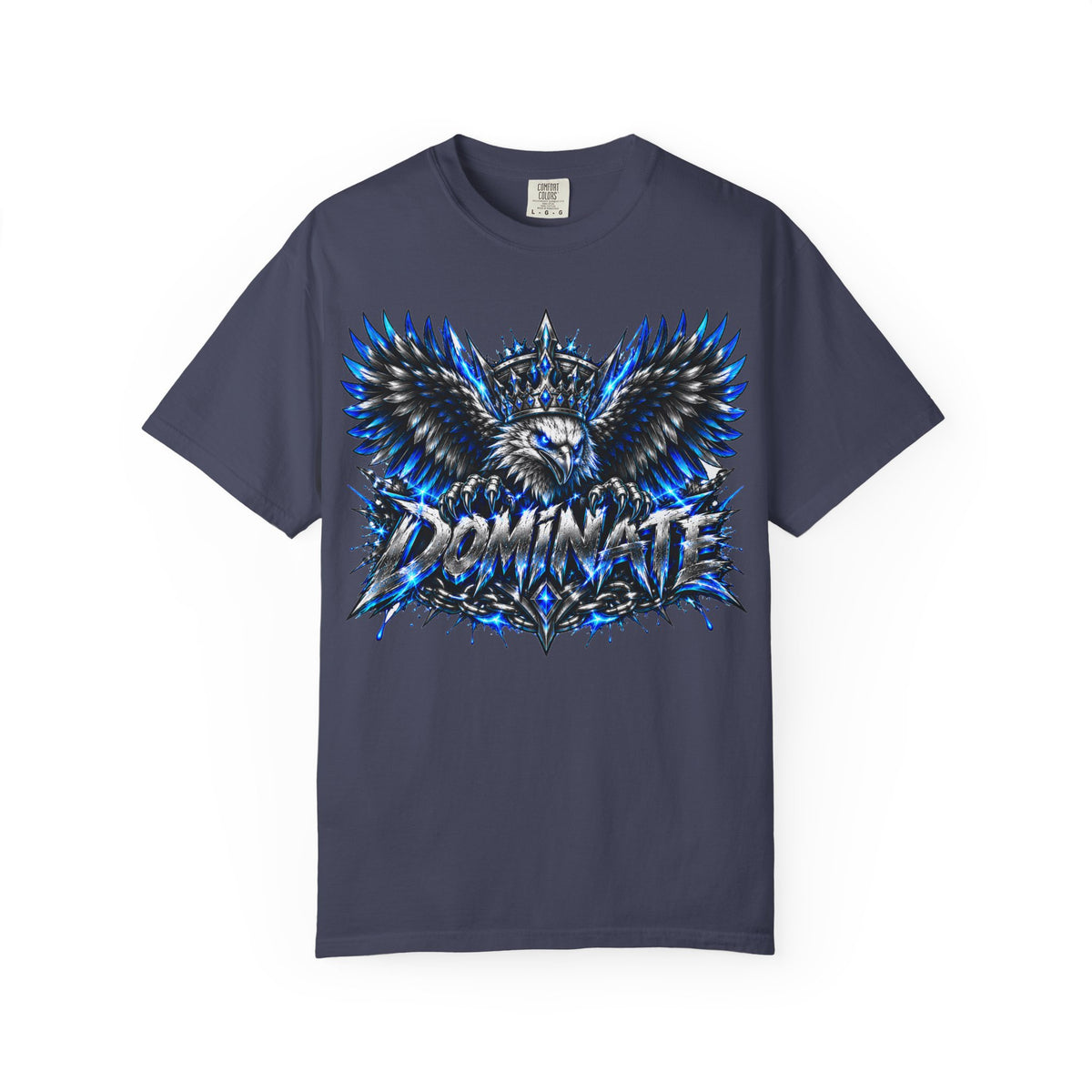Dominate Eagle Graphic T-Shirt — Bold Crowned Eagle Design