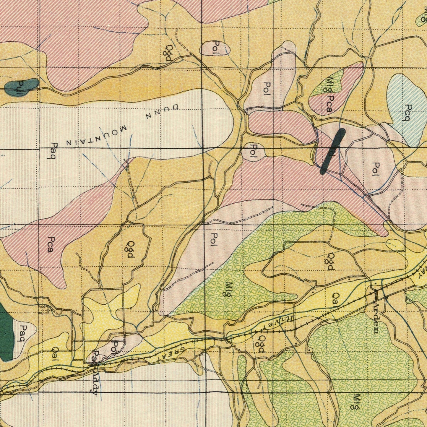 Vintage Map of Stevens County, Washington 1920