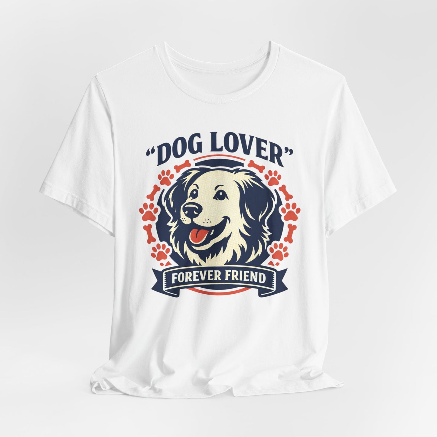 Dog Lover Tee — "Forever Friend" Graphic T‑Shirt