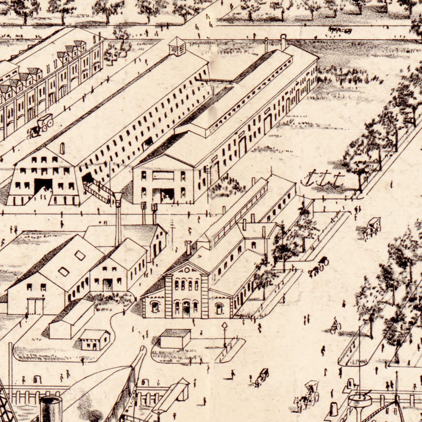 Vintage Map of Philadelphia, Pennsylvania 1897