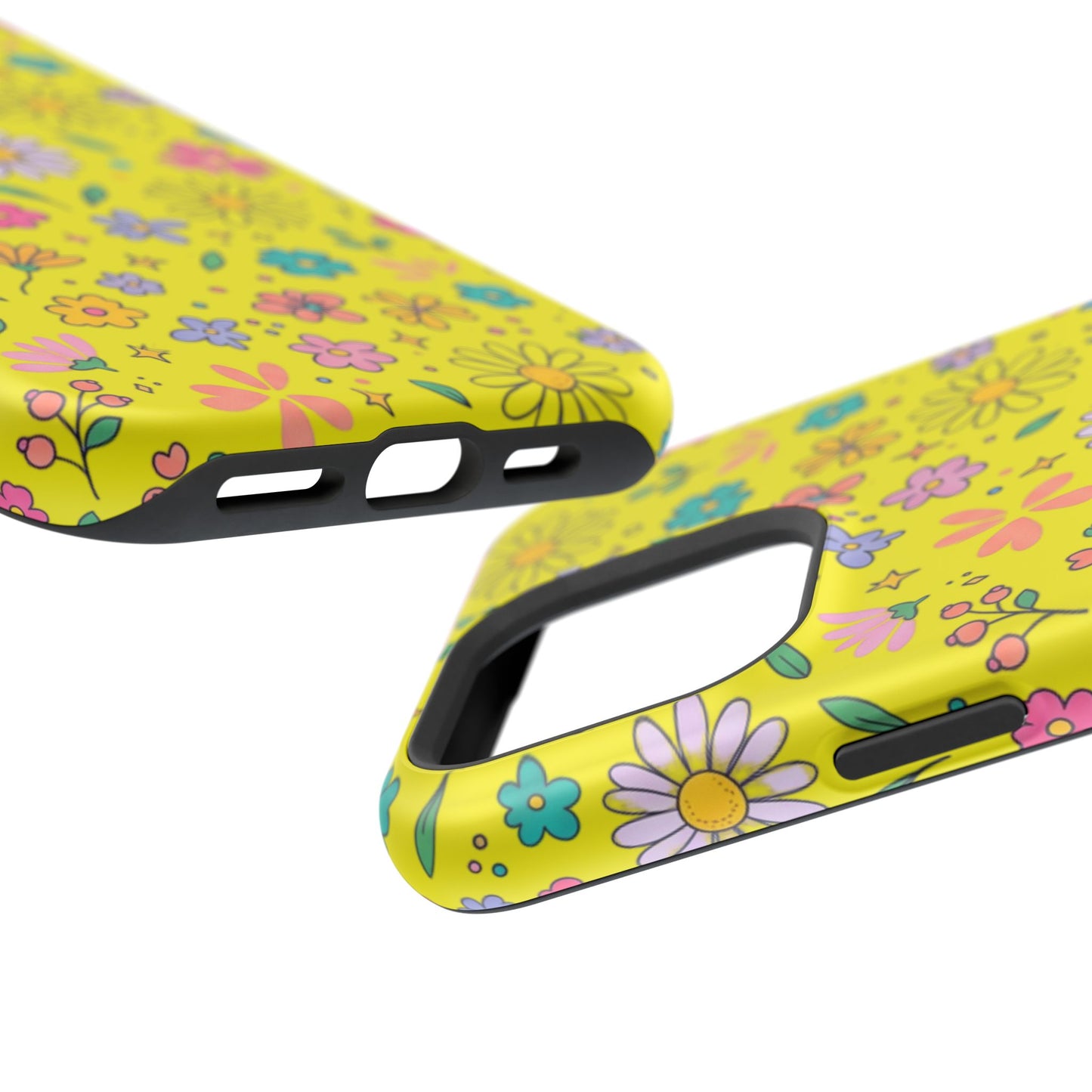 Floral Ditsy Phone Case — Magnetic Impact-Resistant Protective Cover