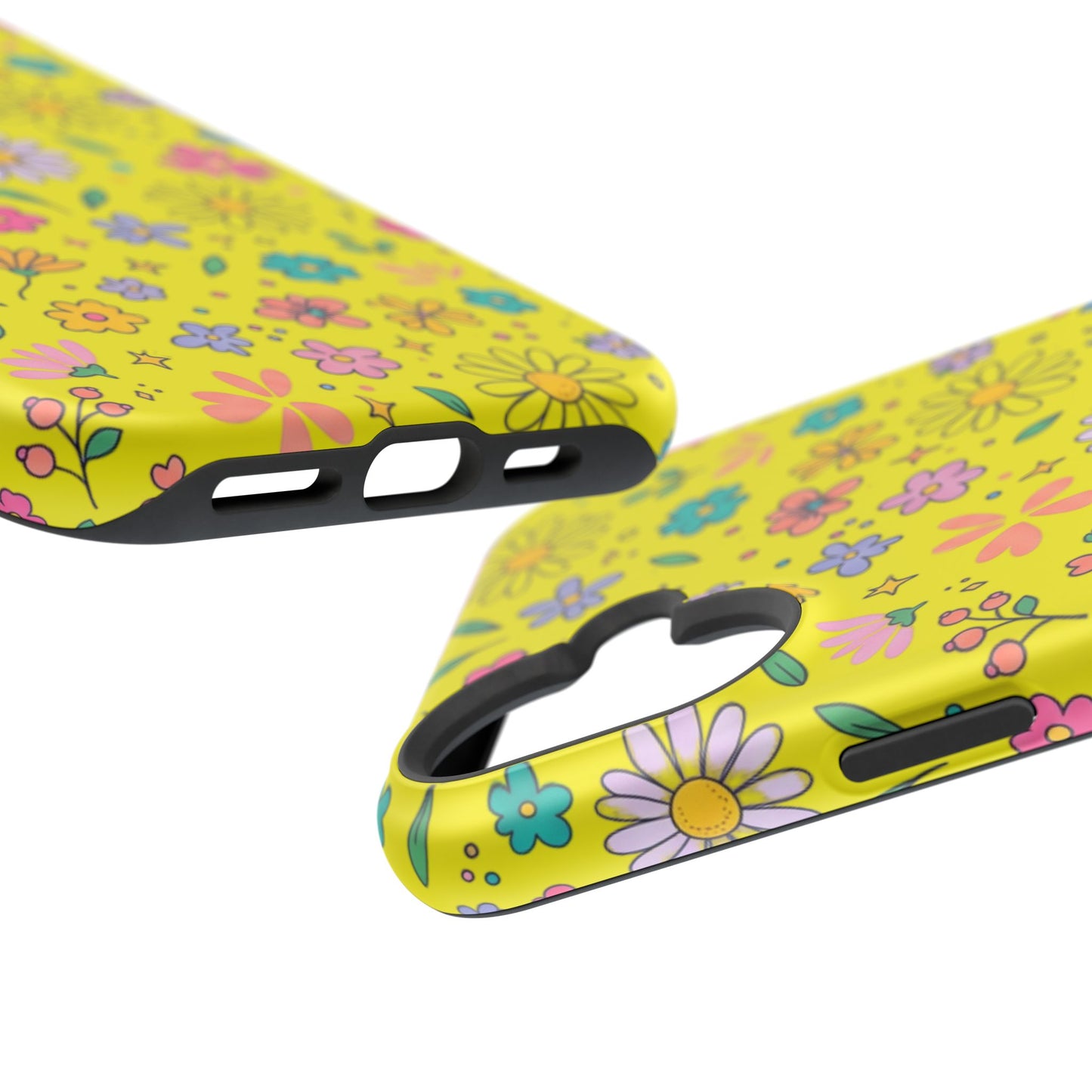 Floral Ditsy Phone Case — Magnetic Impact-Resistant Protective Cover
