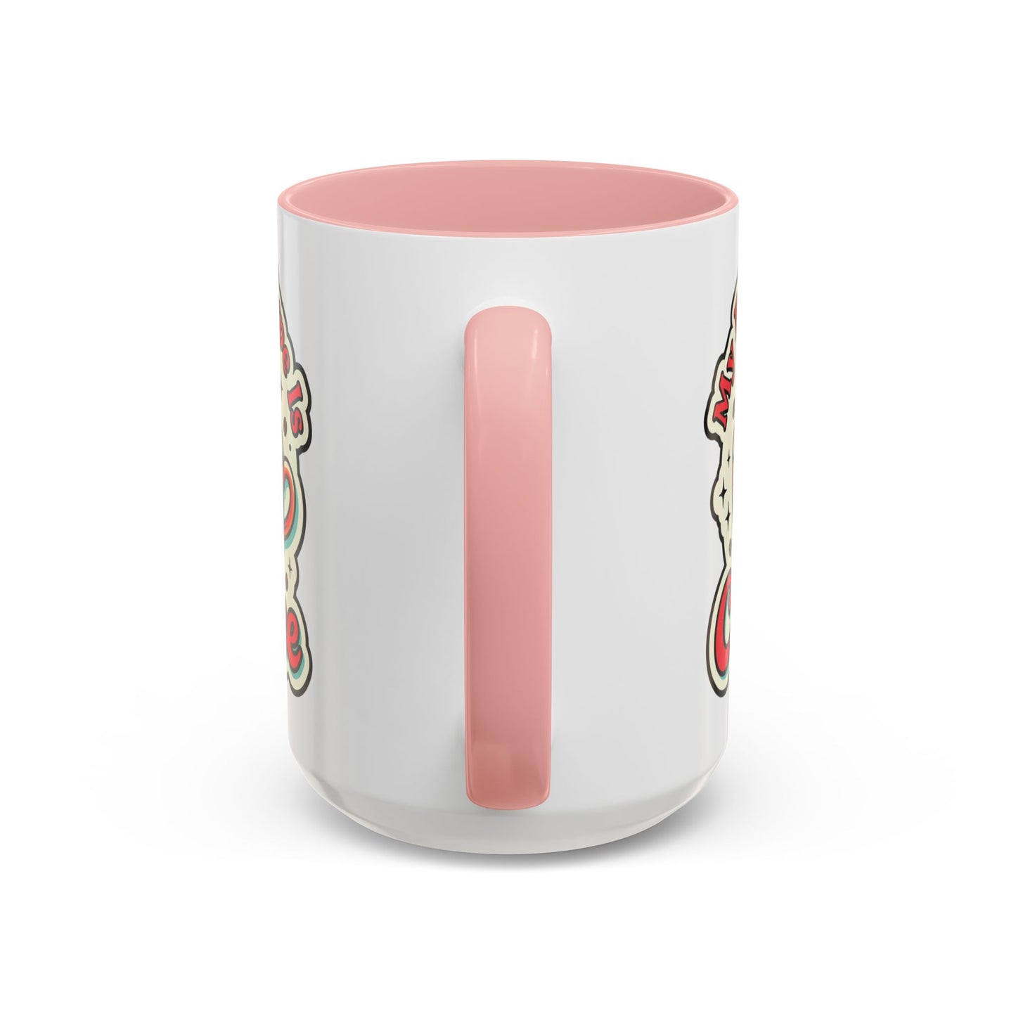 Coffee Mug - "My Blood Type Is Coffee" Accent Ceramic Mug (11oz & 15oz)