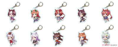 Uma Musume Pretty Derby Trading Acrylic Keychain Blind Box | Random Character