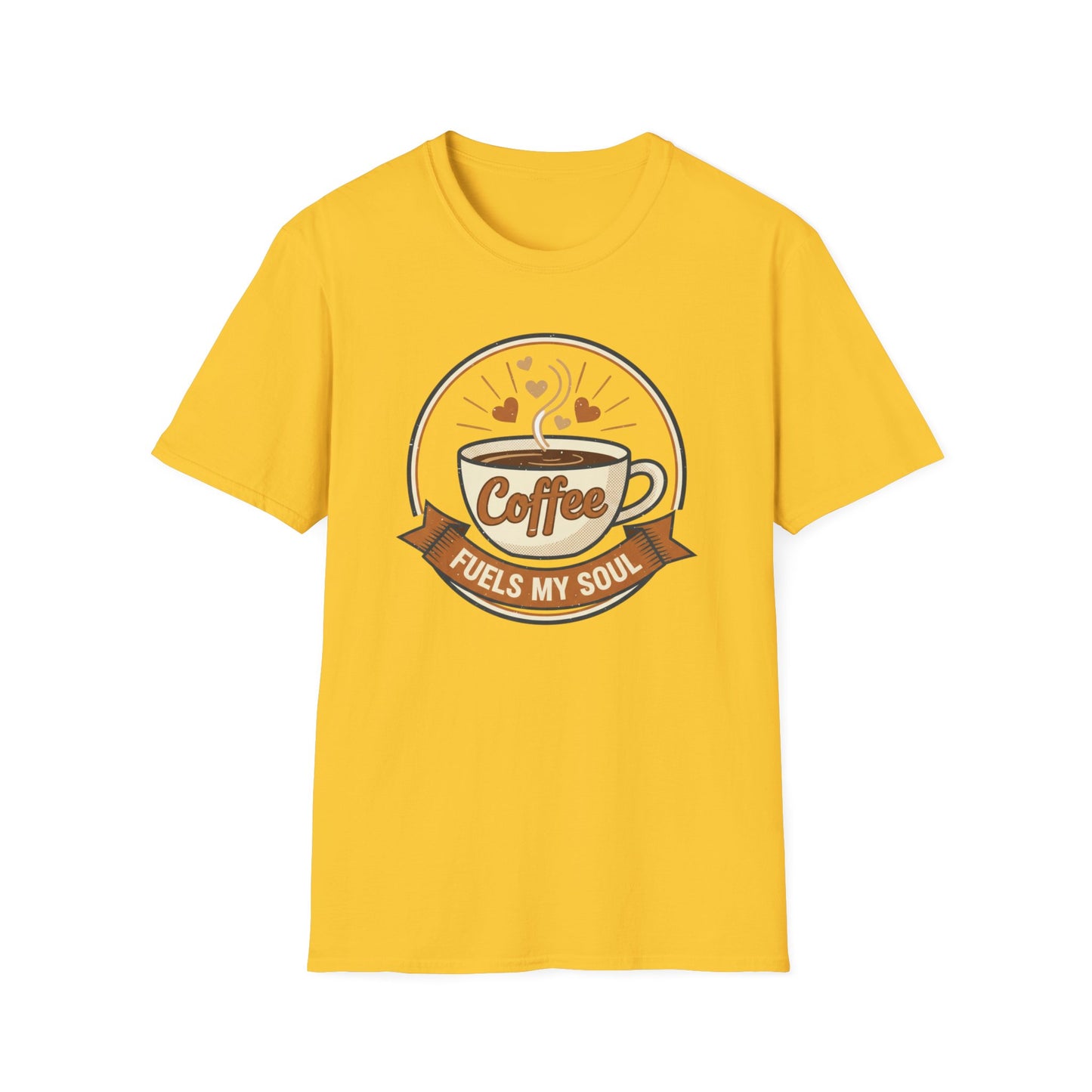 Coffee Fuels My Soul T-Shirt | Coffee Cup Tee, Cafe Lover Tee