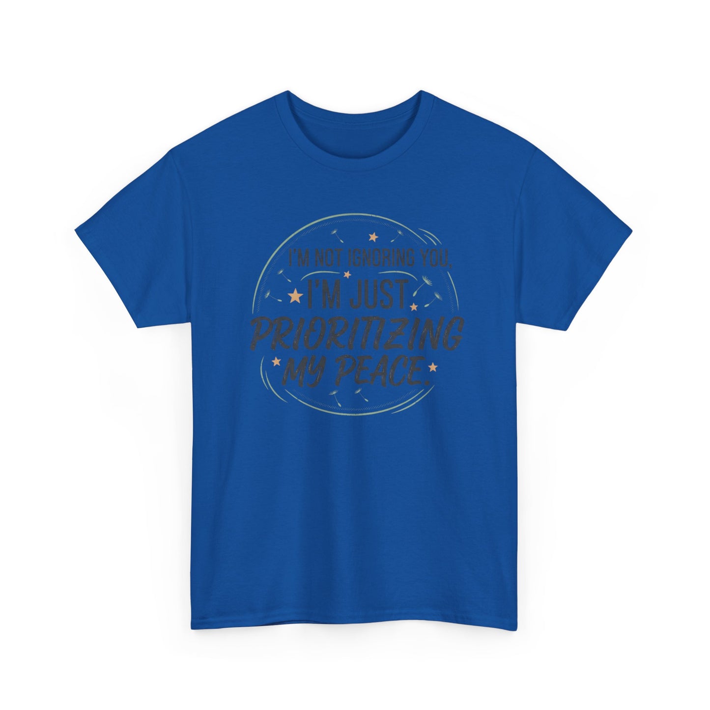 Prioritizing My Peace T-Shirt | Self Care Quote Tee