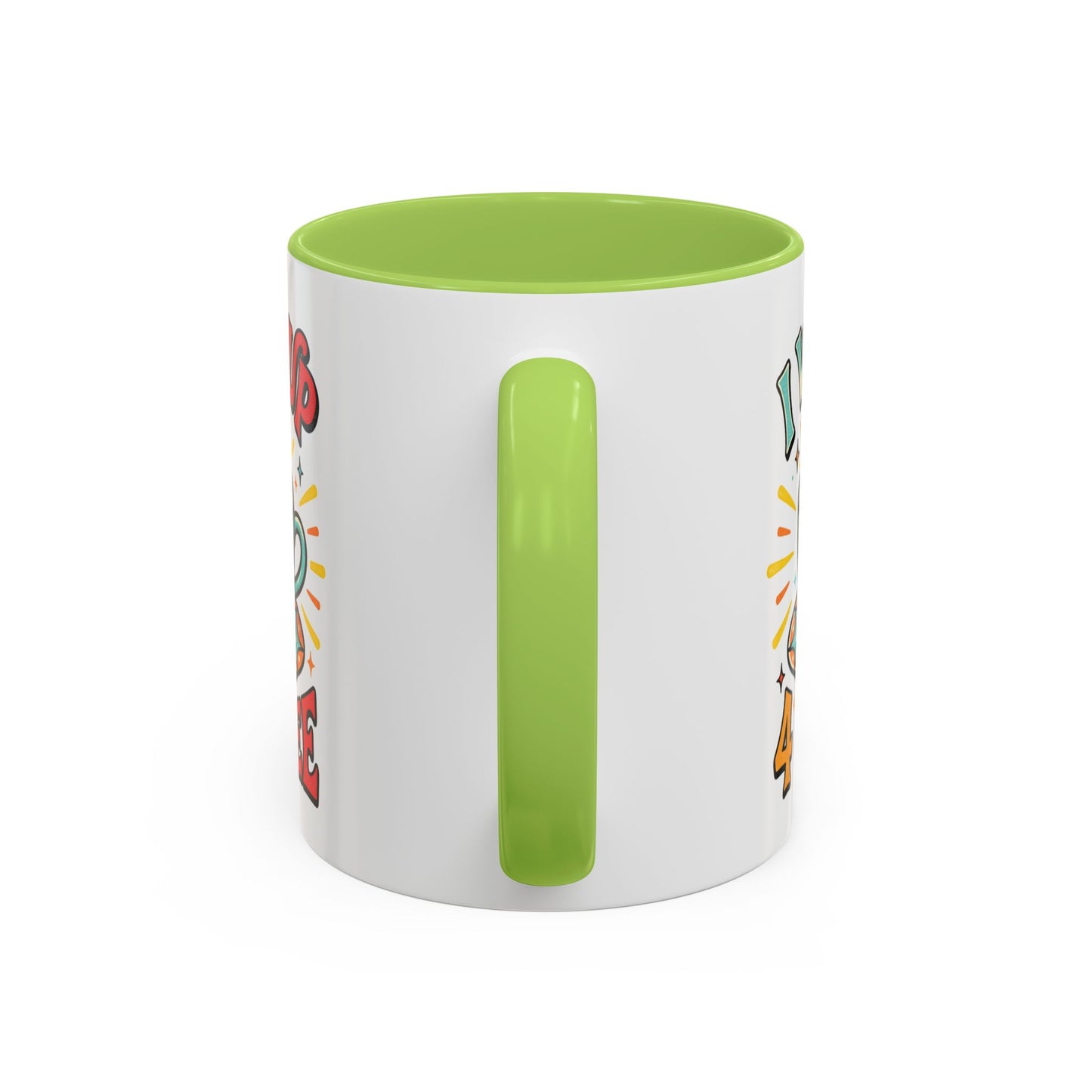 Coffee Mug — "I Wake Up 4 Coffee" Accent Ceramic Mug (11/15oz)
