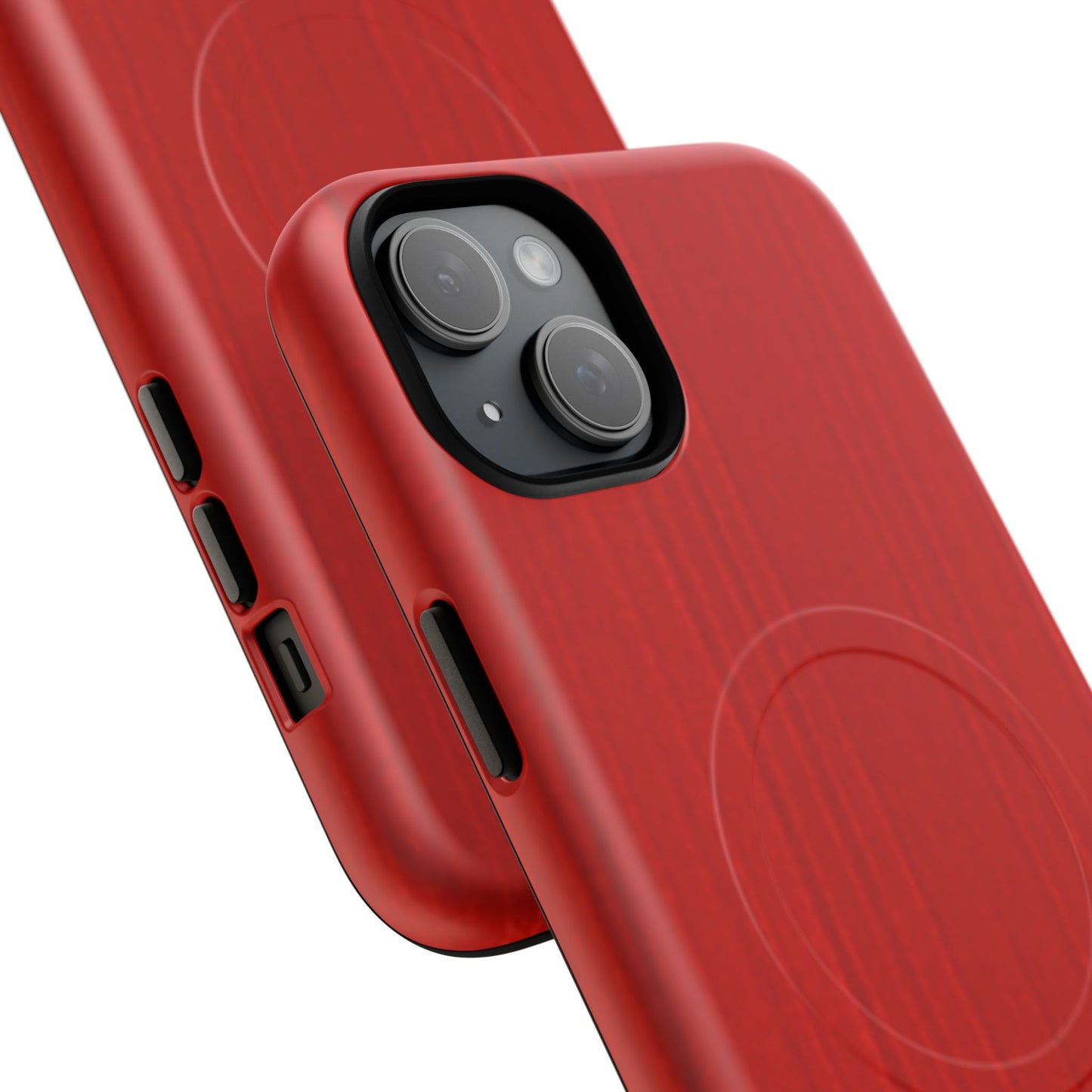Red Magnetic Phone Case | Tough Magnetic Case, MagSafe Compatible