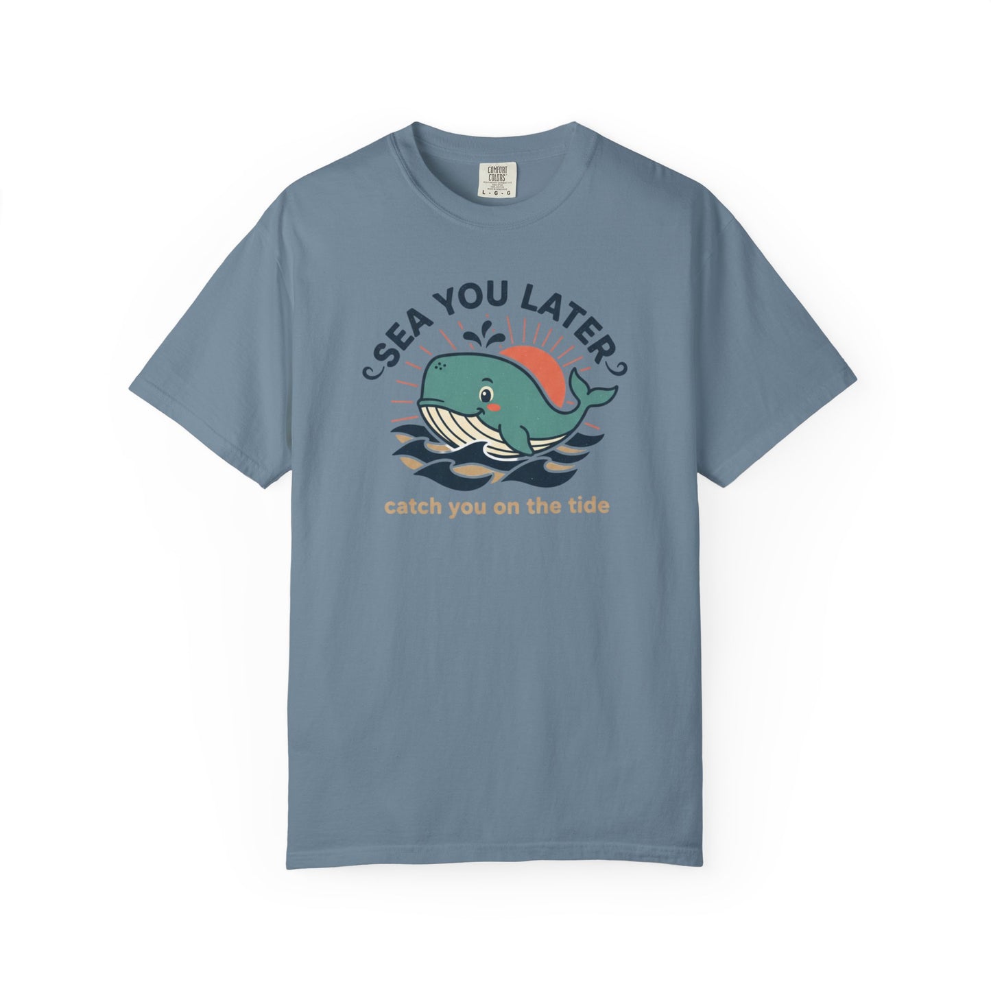 Sea You Later Whale graphic tee | T-Shirt