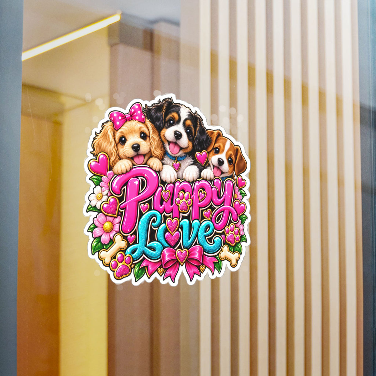 Puppy Love Vinyl Decals