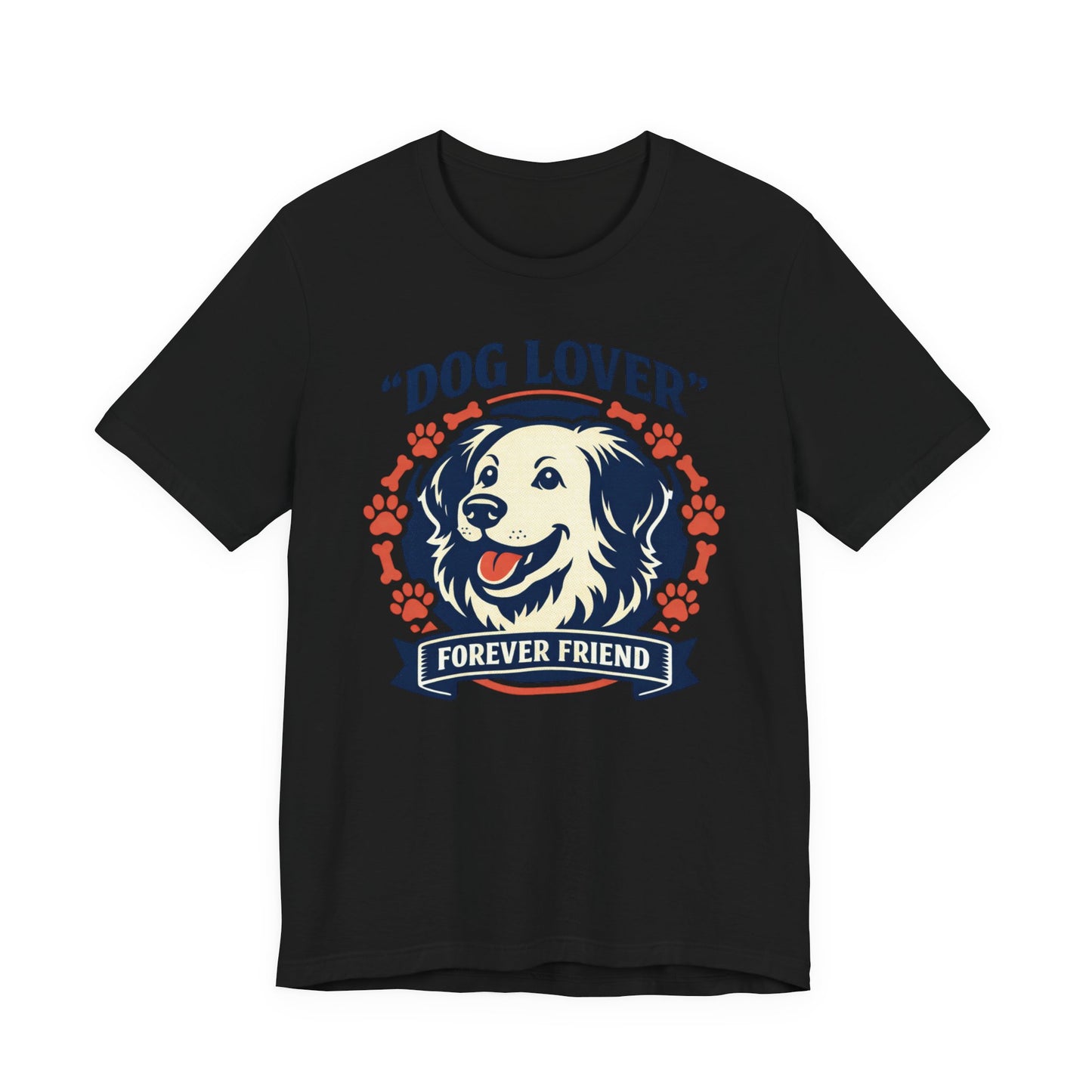 Dog Lover Tee — "Forever Friend" Graphic T‑Shirt