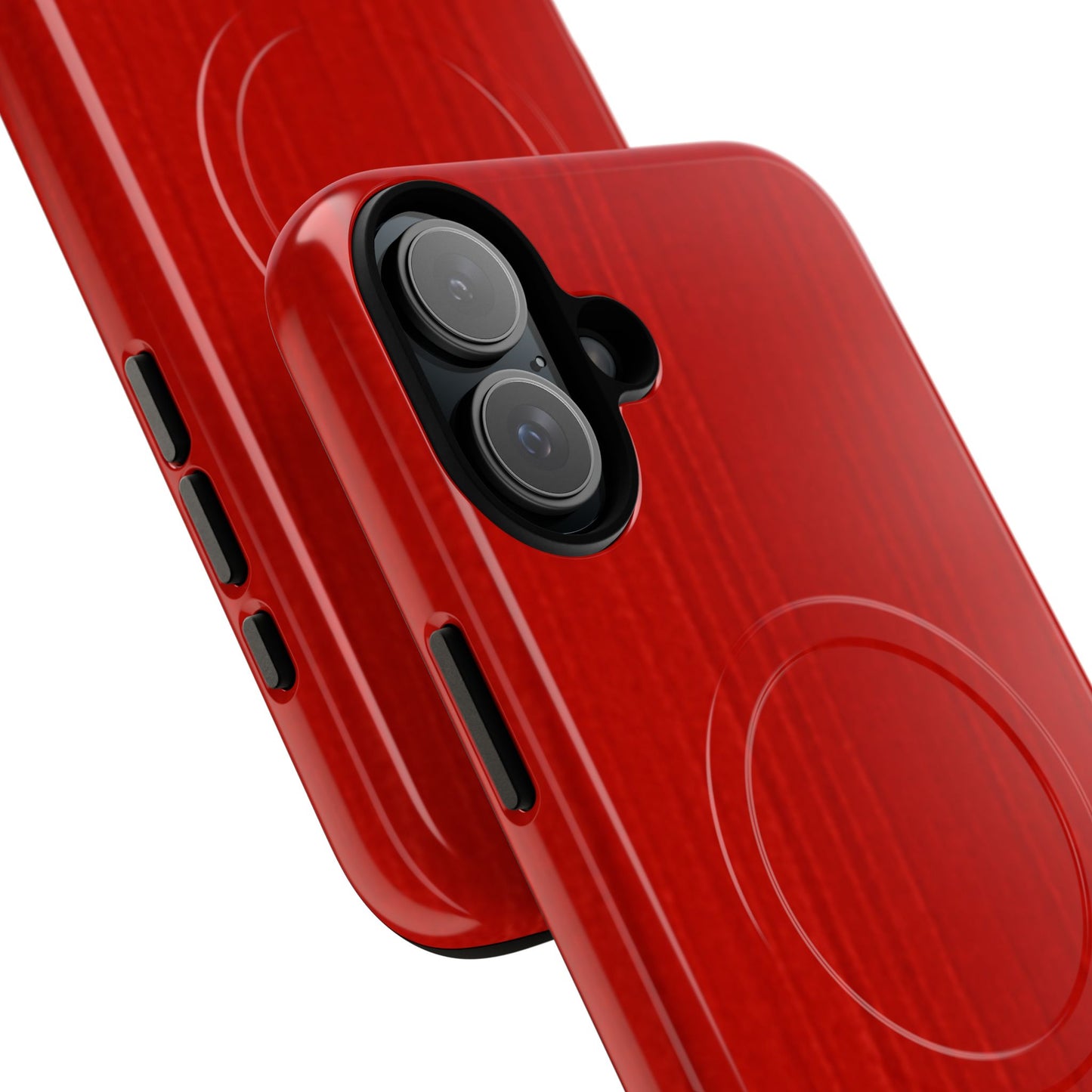 Red Magnetic Phone Case | Tough Magnetic Case, MagSafe Compatible