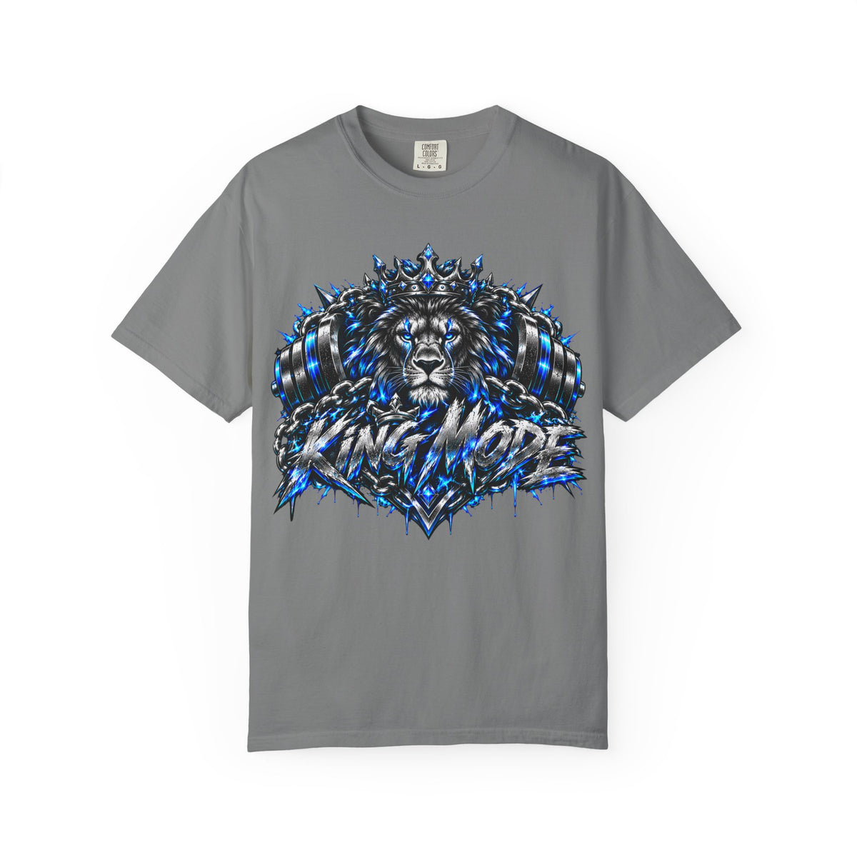 Lion Kingmode Graphic Tee — Gaming Headset Lion Design