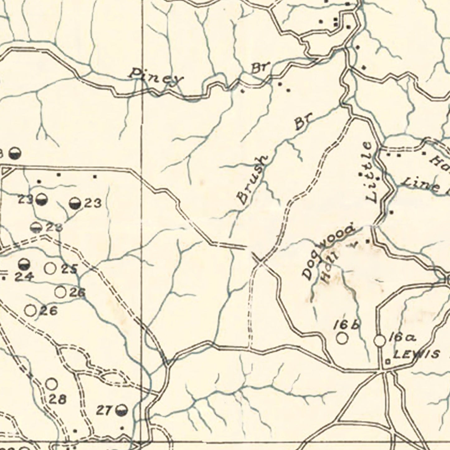 Vintage Lewis County, TN Iron Ore Mines 1915