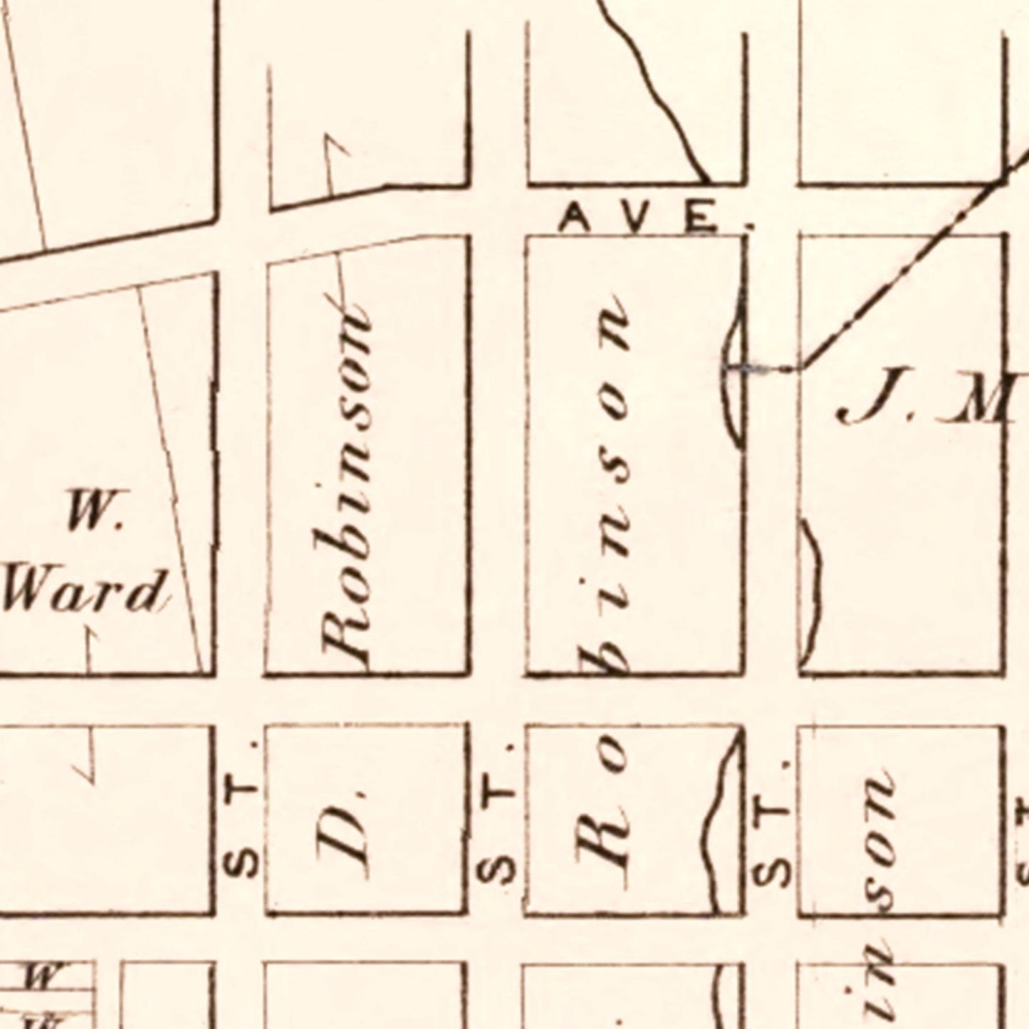 Vintage Map of South Chester, Pennsylvania 1875