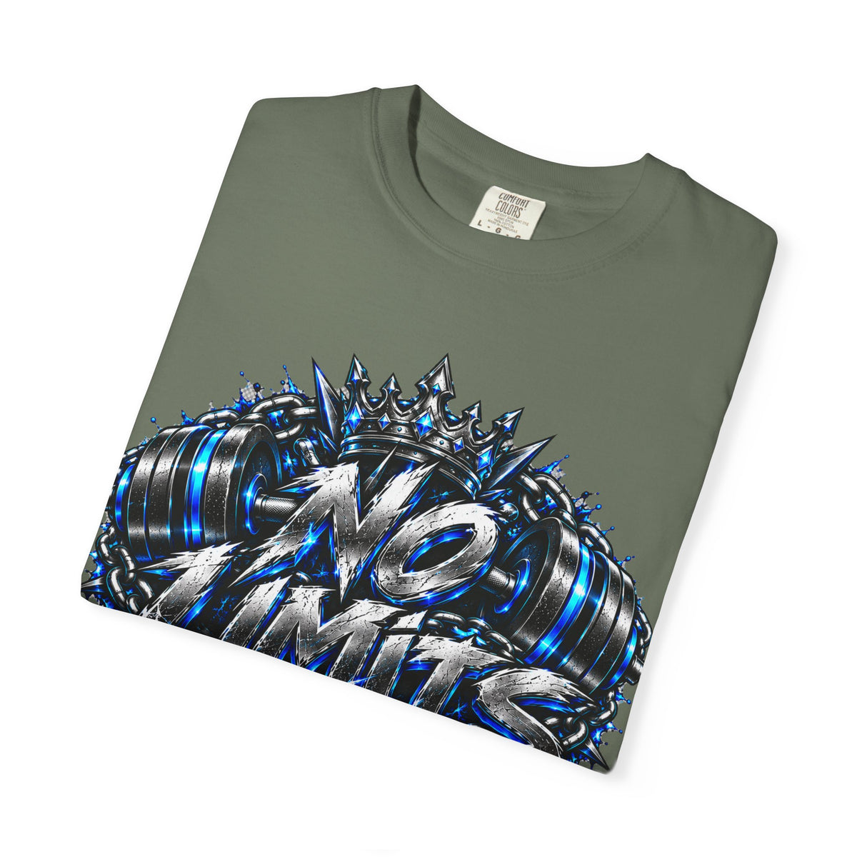 No Limits Graphic T-Shirt — Bold Streetwear Motivational Tee