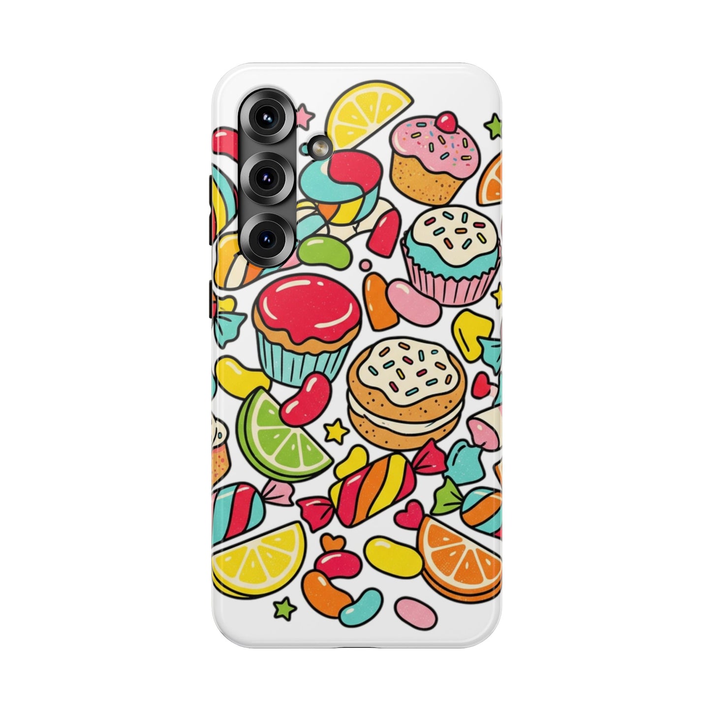 Candy Doodle Impact Phone Case