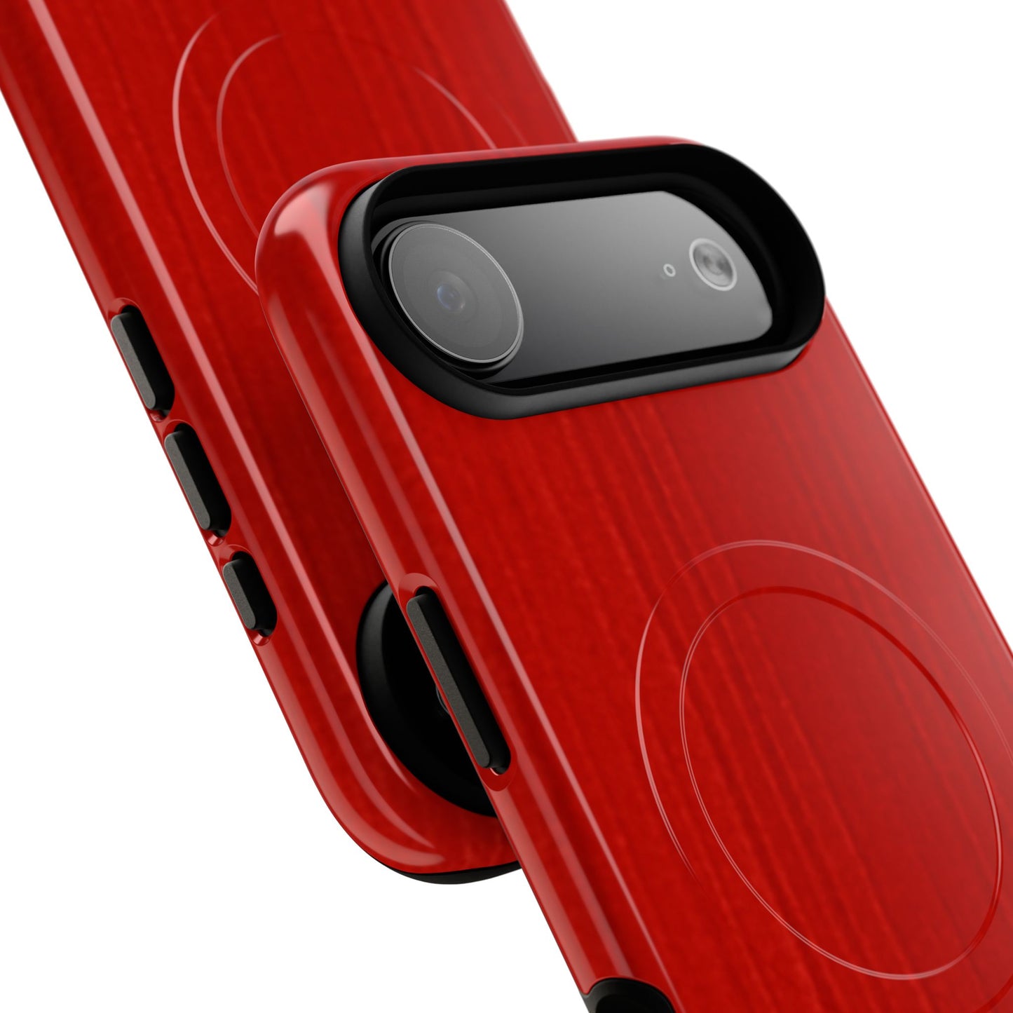 Red Magnetic Phone Case | Tough Magnetic Case, MagSafe Compatible