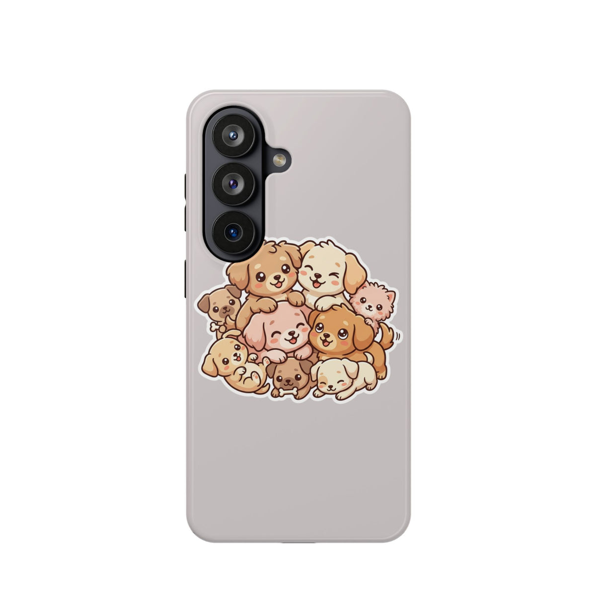 Cute Puppy Pile Magnetic Impact-Resistant Phone Case