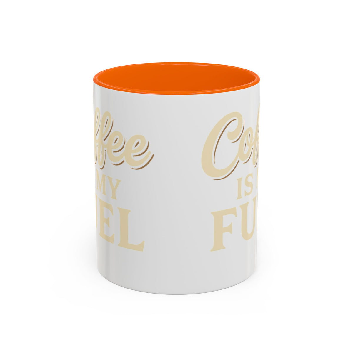 Coffee Is My Fuel Accent Coffee Mug — 11/15oz Ceramic Gift for Coffee Lovers
