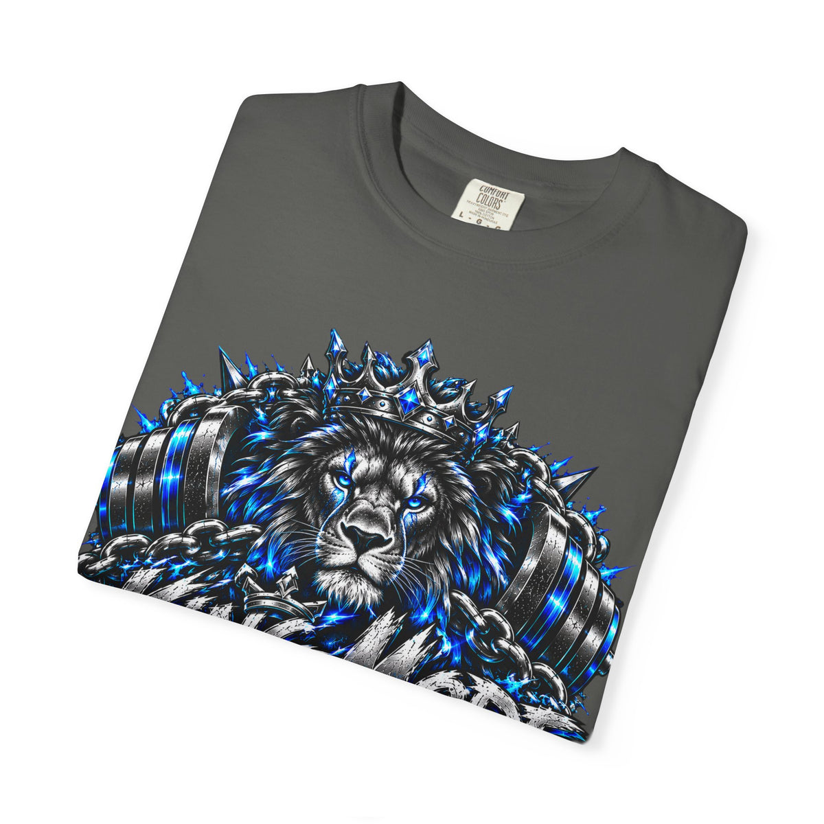 Lion Kingmode Graphic Tee — Gaming Headset Lion Design