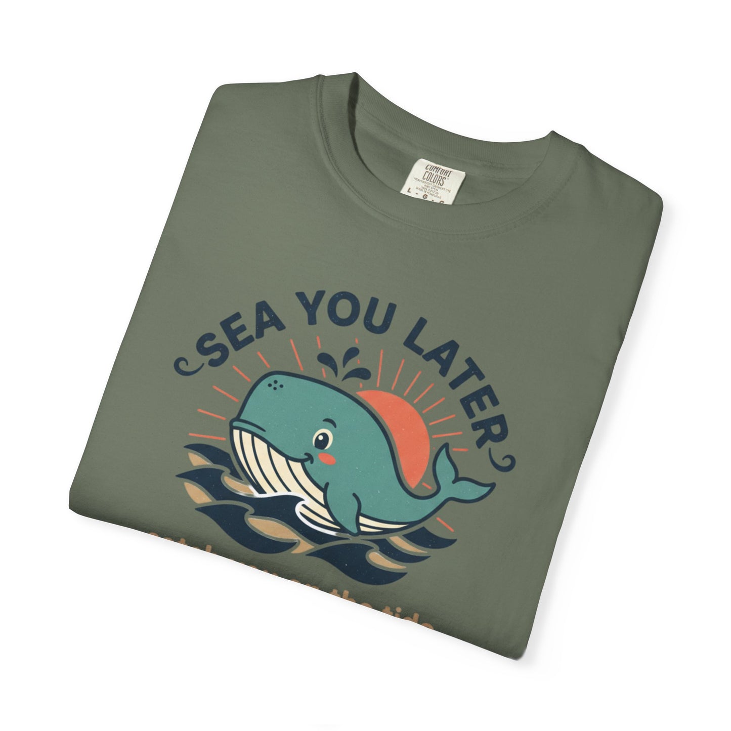 Sea You Later Whale graphic tee | T-Shirt