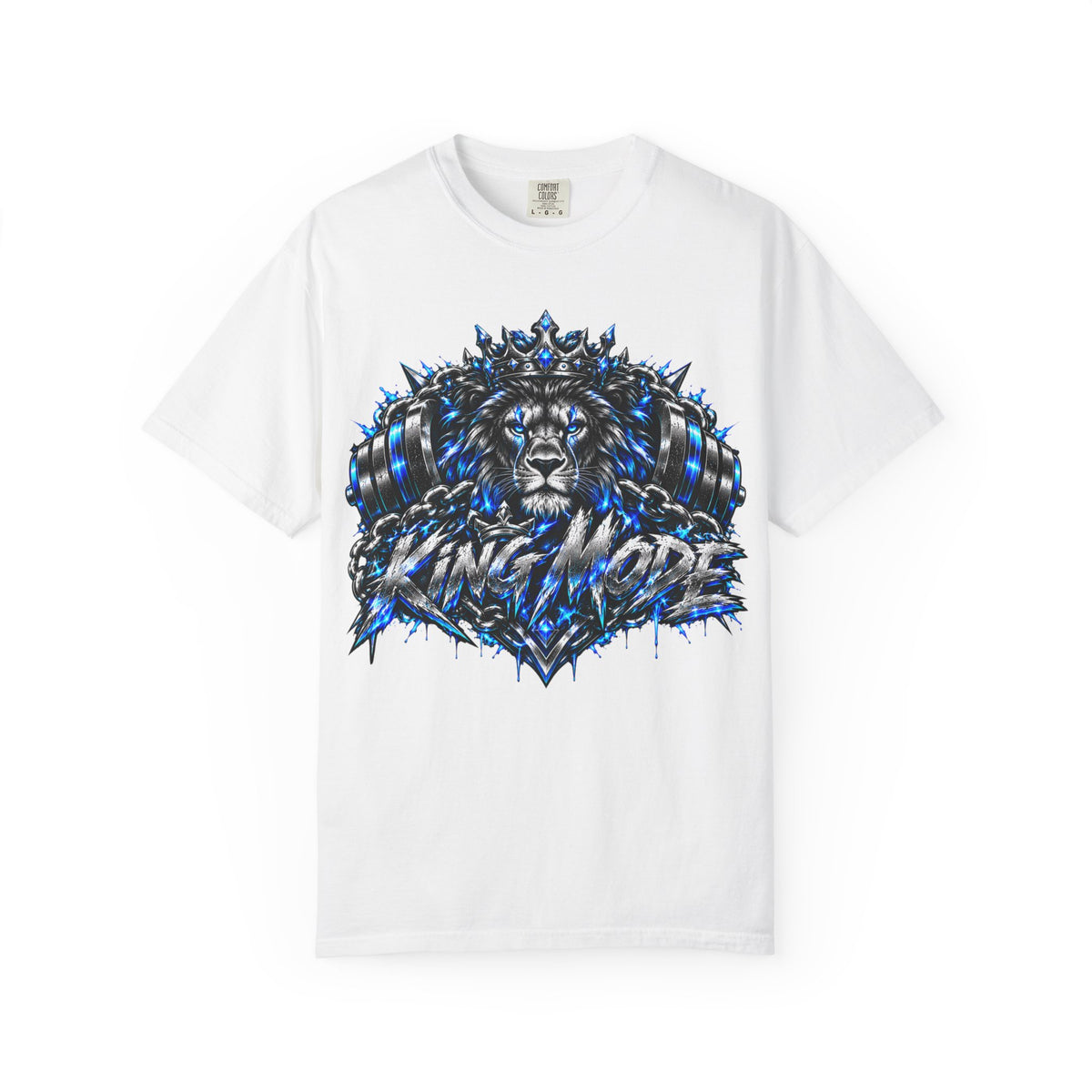 Lion Kingmode Graphic Tee — Gaming Headset Lion Design