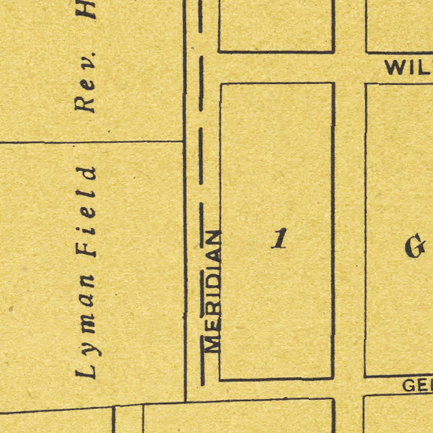 Vintage Map of Solomon, Kansas 1909