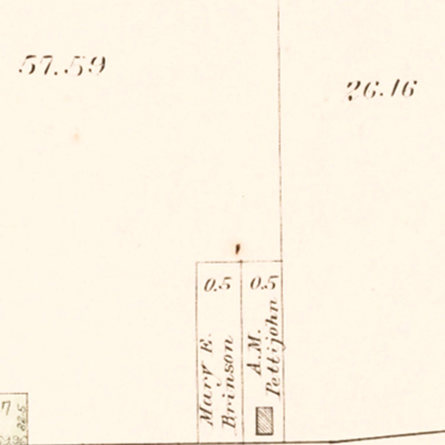 Vintage Map of Whitesville, Missouri 1909