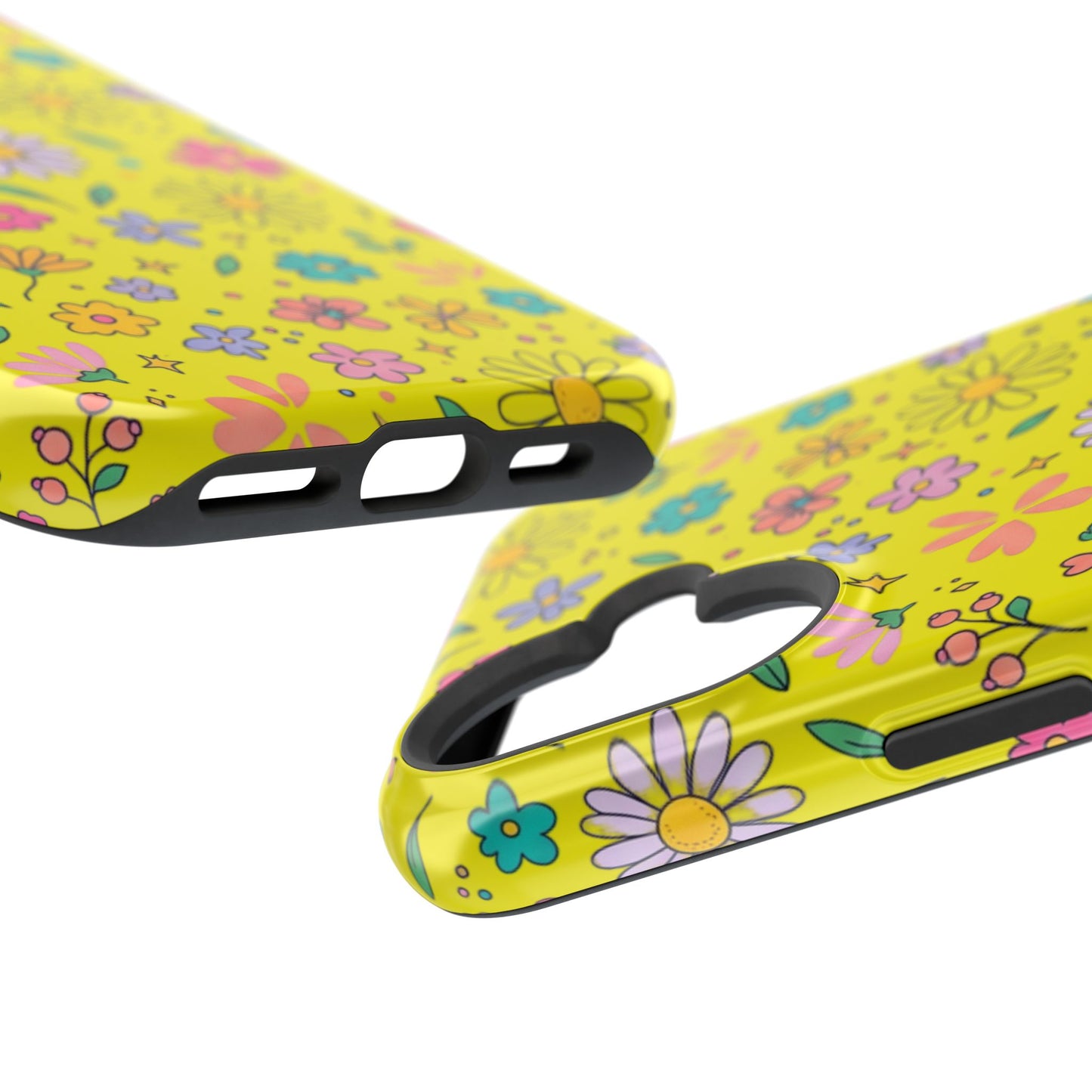 Floral Ditsy Phone Case — Magnetic Impact-Resistant Protective Cover