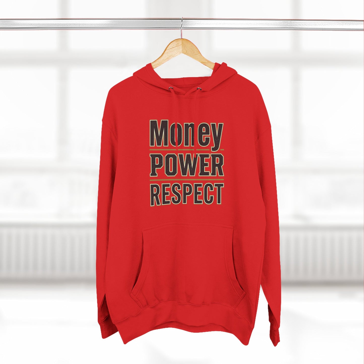 Money • Power • Respect Hoodie – Bold Graphic Fleece Pullover