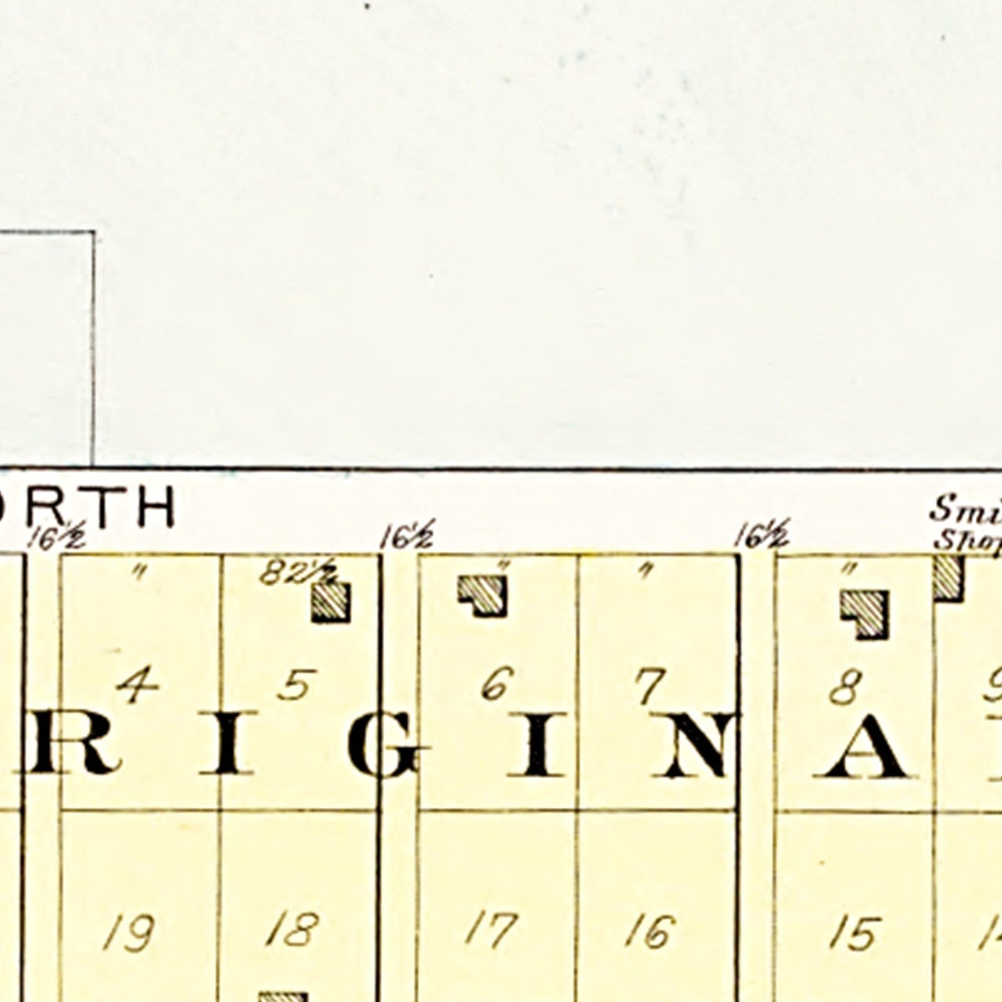 Vintage Map of Good Hope, Ohio 1913