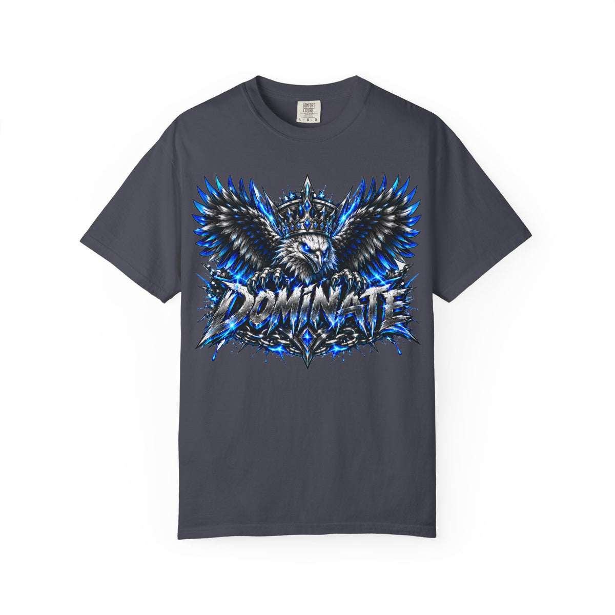 Dominate Eagle Graphic T-Shirt — Bold Crowned Eagle Design