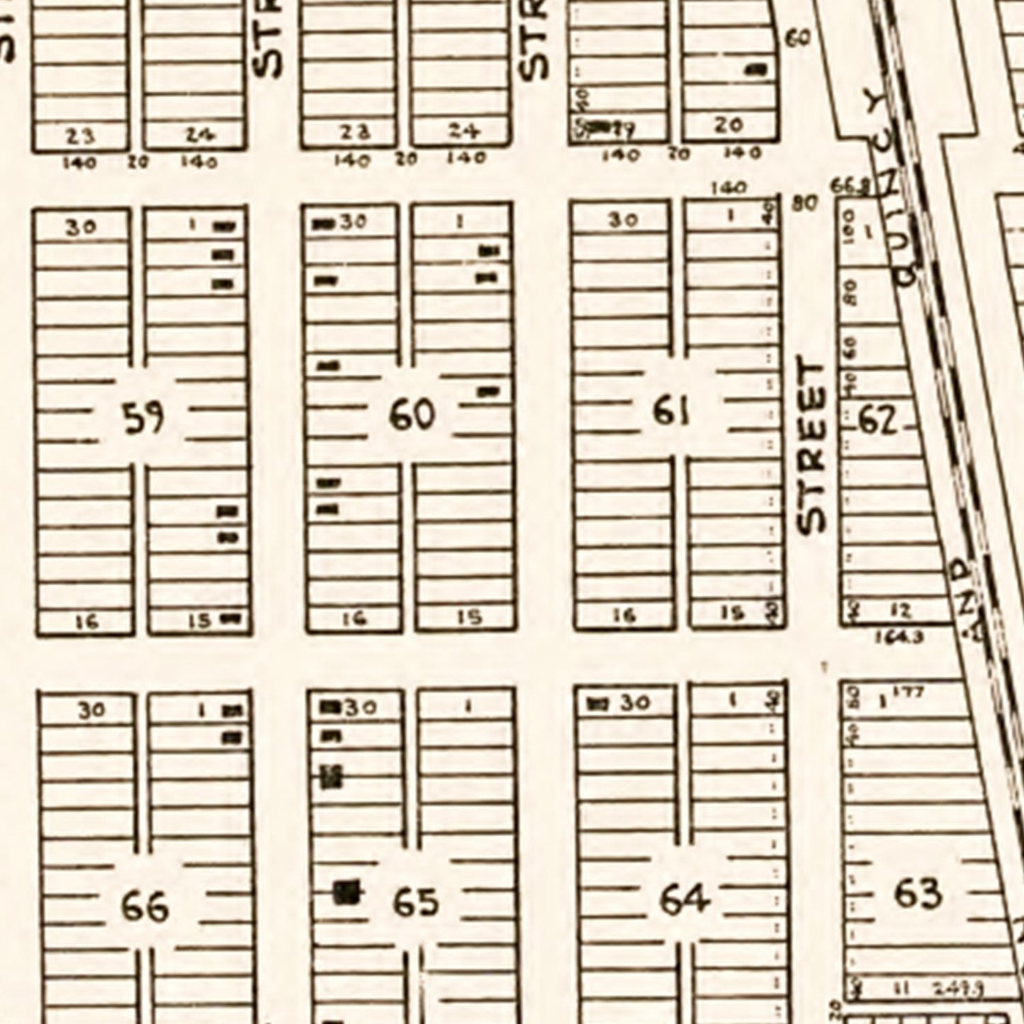 Vintage Map of Saint Paul Park, Minnesota 1938