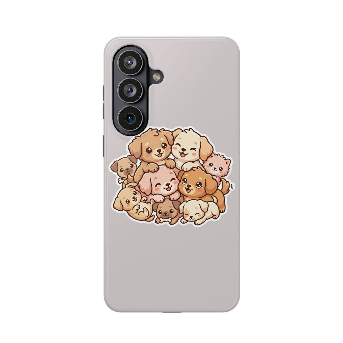 Cute Puppy Pile Magnetic Impact-Resistant Phone Case