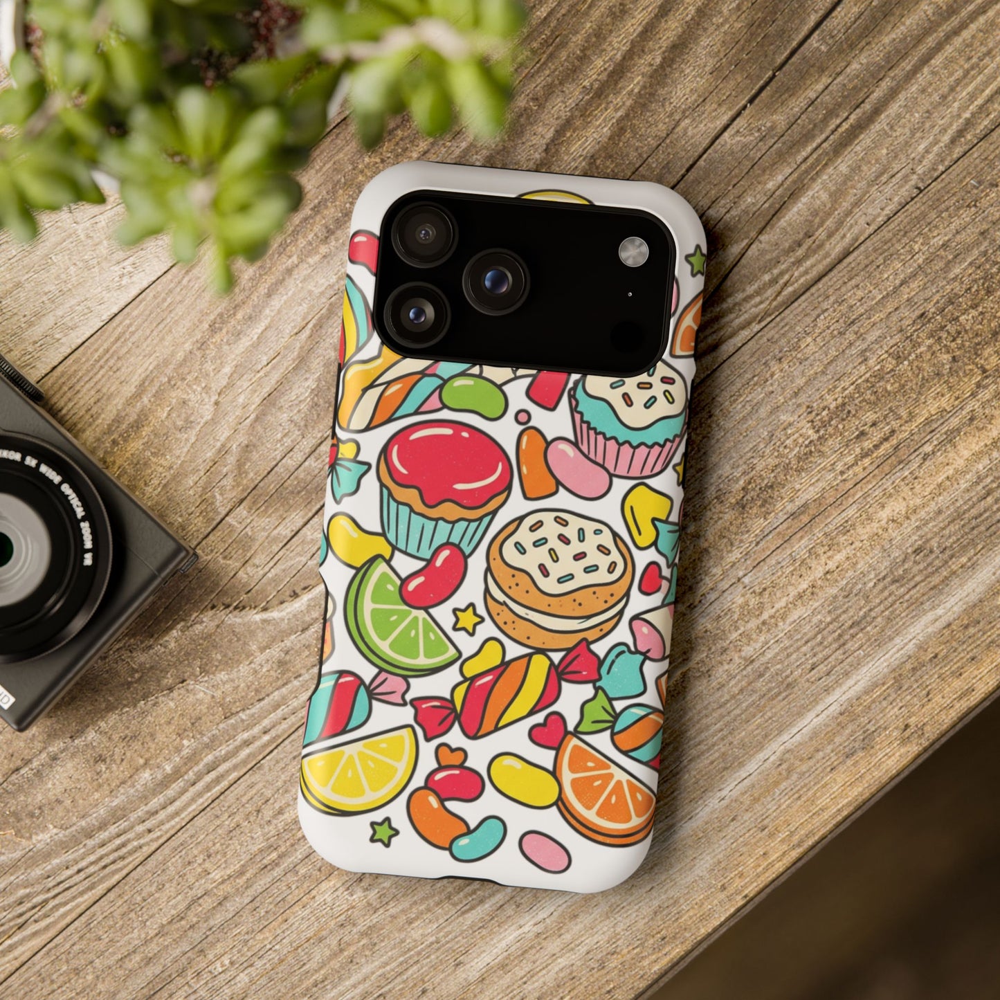 Candy Doodle Impact Phone Case
