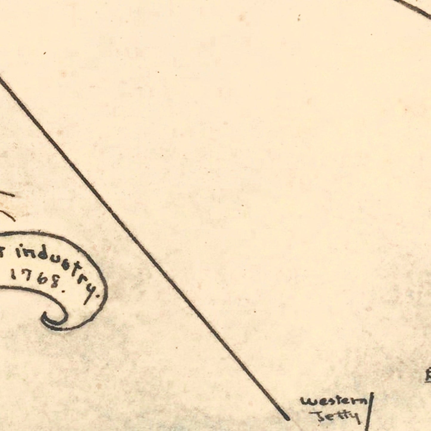 Vintage Nantucket Map 1930