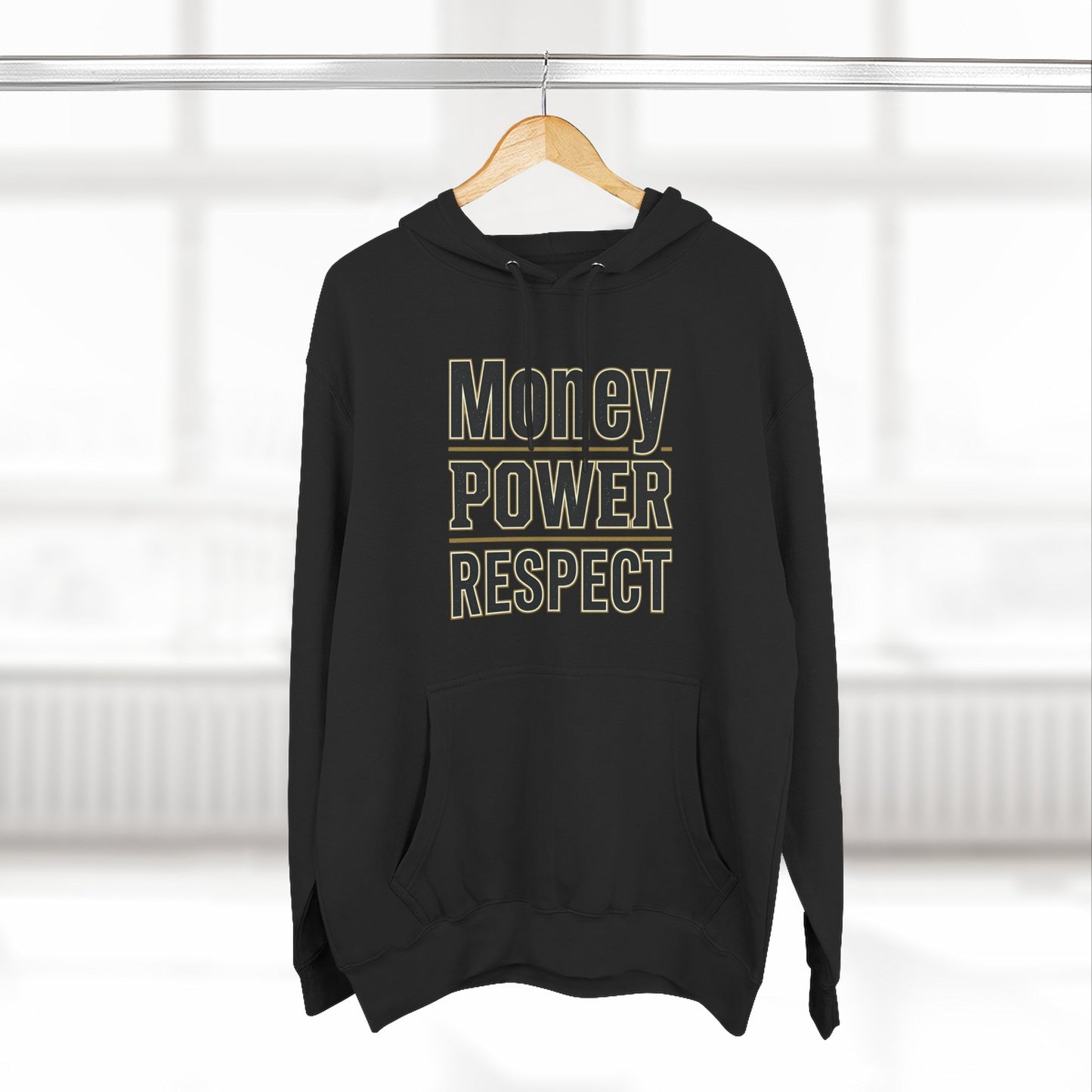 Money • Power • Respect Hoodie – Bold Graphic Fleece Pullover