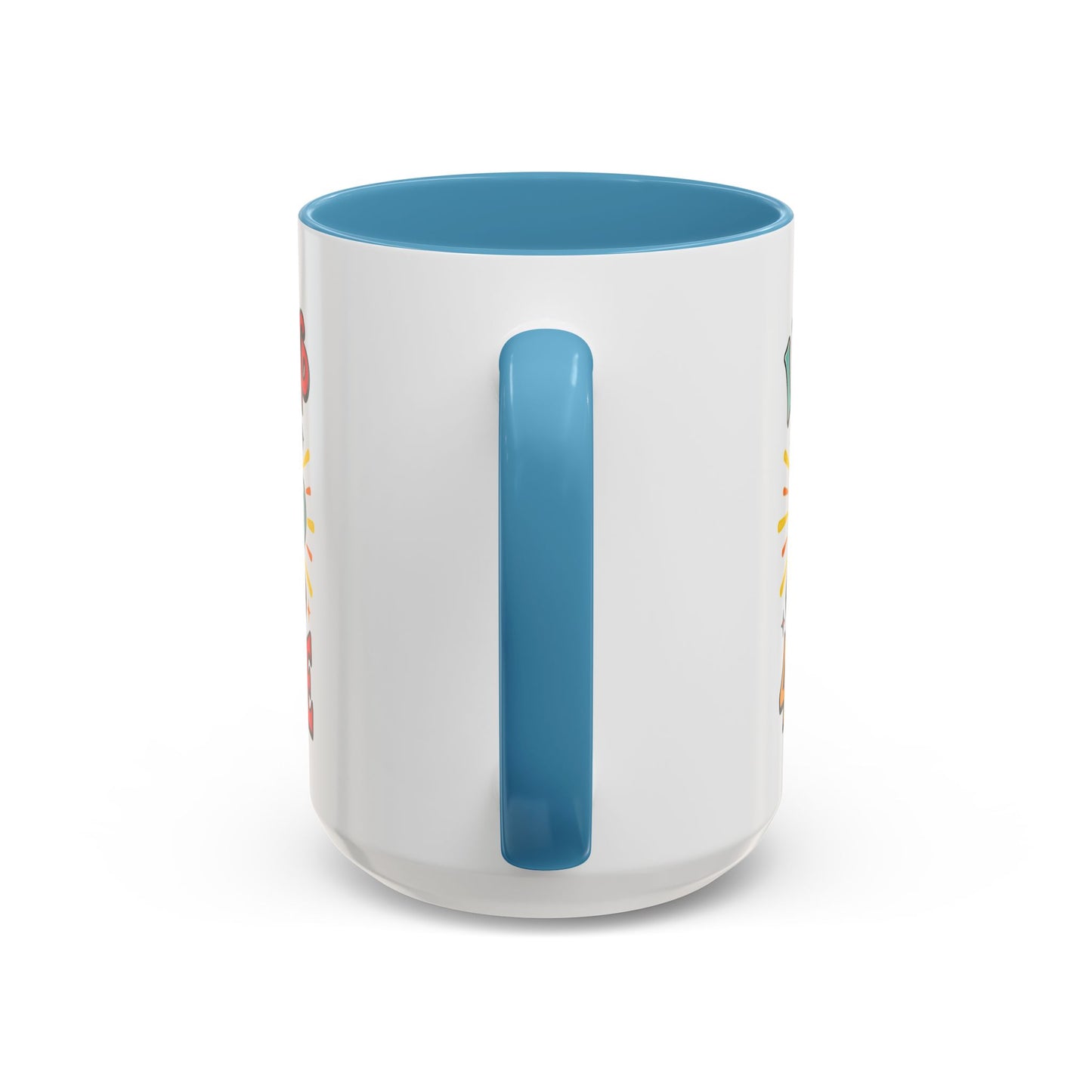 Coffee Mug — "I Wake Up 4 Coffee" Accent Ceramic Mug (11/15oz)