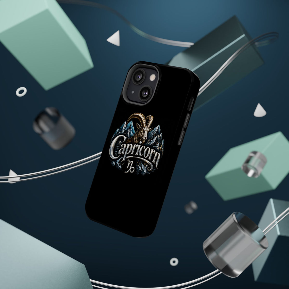 Capricorn Magnetic Impact-Resistant Phone Case — Zodiac Goat Design