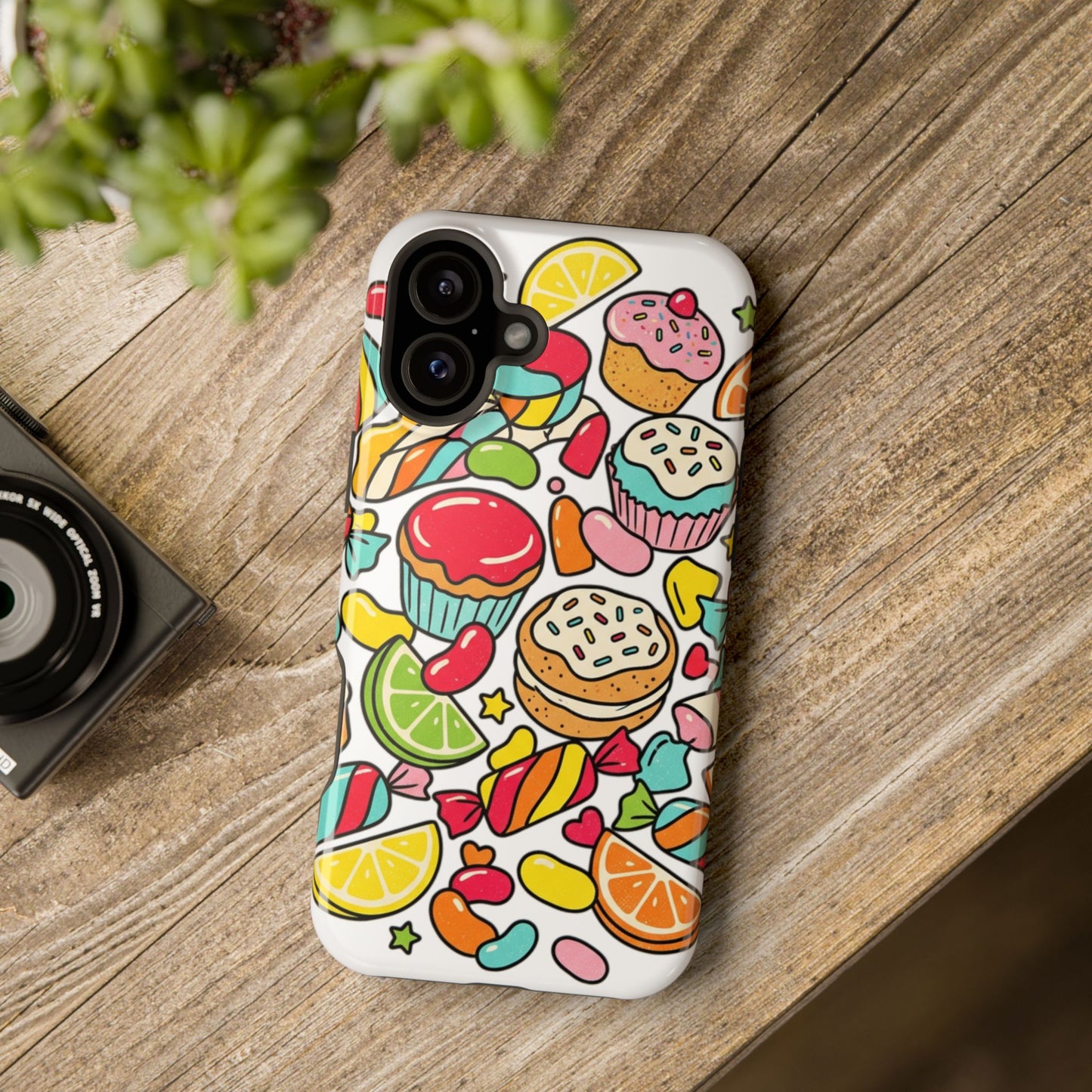 Candy Doodle Impact Phone Case