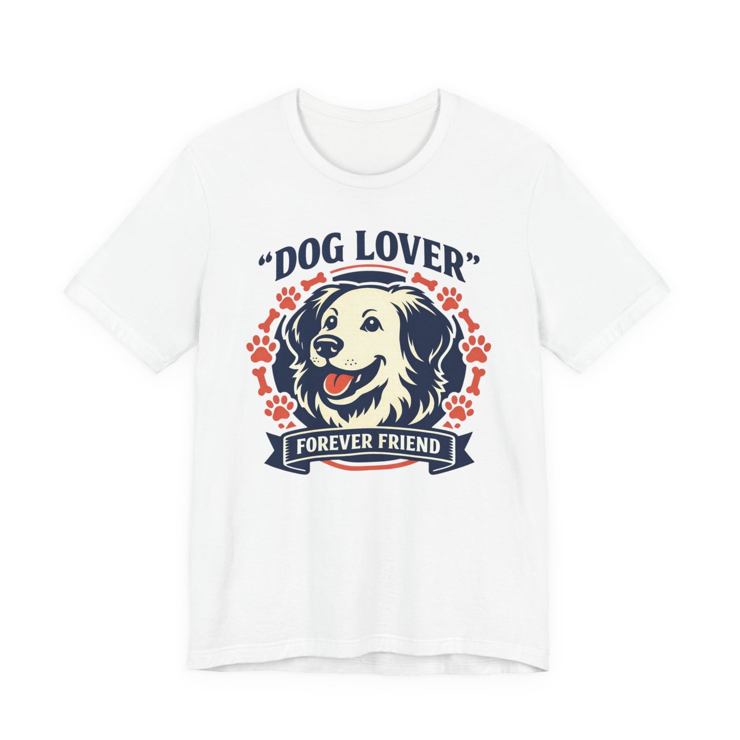 Dog Lover Tee — "Forever Friend" Graphic T‑Shirt