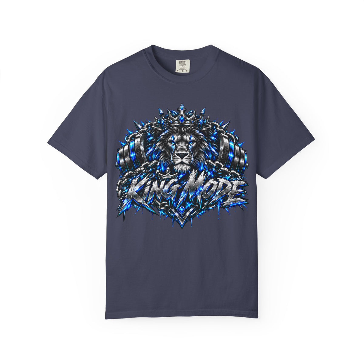 Lion Kingmode Graphic Tee — Gaming Headset Lion Design
